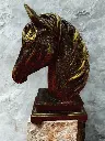 Regal Noir Stallion Bust