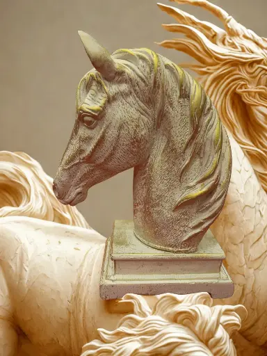 Golden Grace Stallion Bust